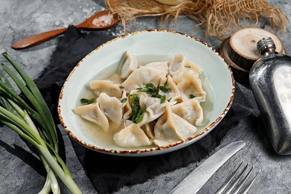 Пельмени с/п  с курицей со сметаной