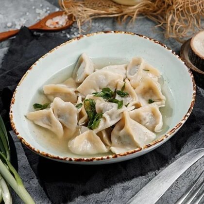 Пельмени с/п  с курицей со сметаной