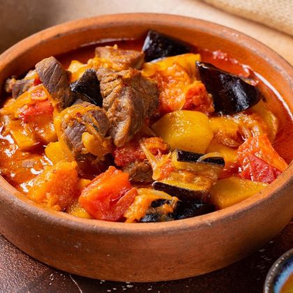 Чешское блюдо с овощами