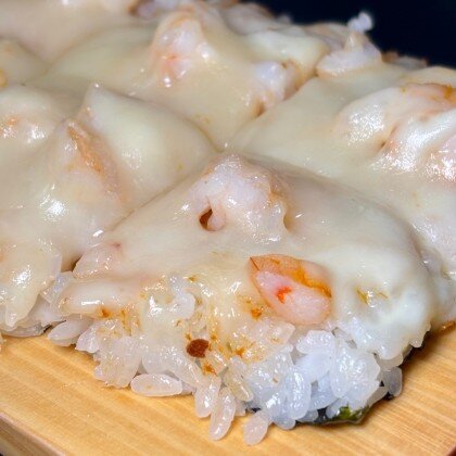 Японская пицца "Эби Россо"