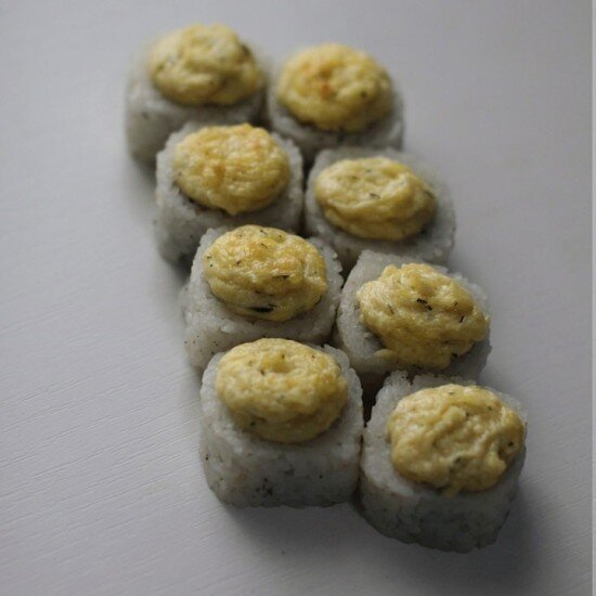 Запеченый с крабом