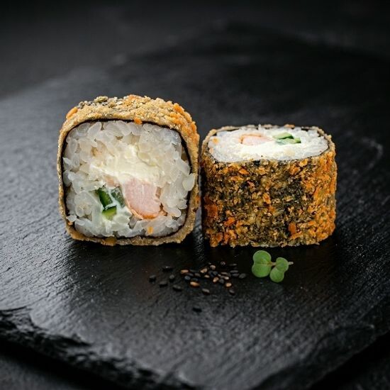 Жареный с курицей