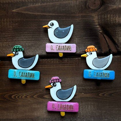 Магнит Чайка 031