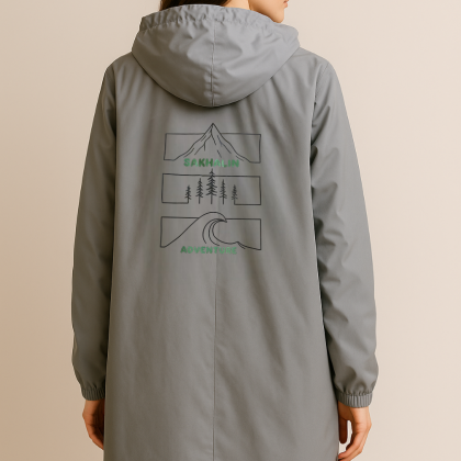 Дождевик плащ из мембраны 9000 / 5000