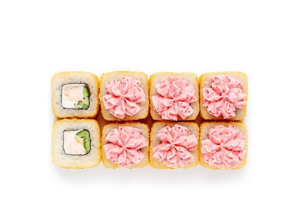 Темпурный лава с креветкой