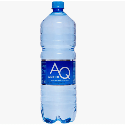 Вода негазированная Аквин 1,5л