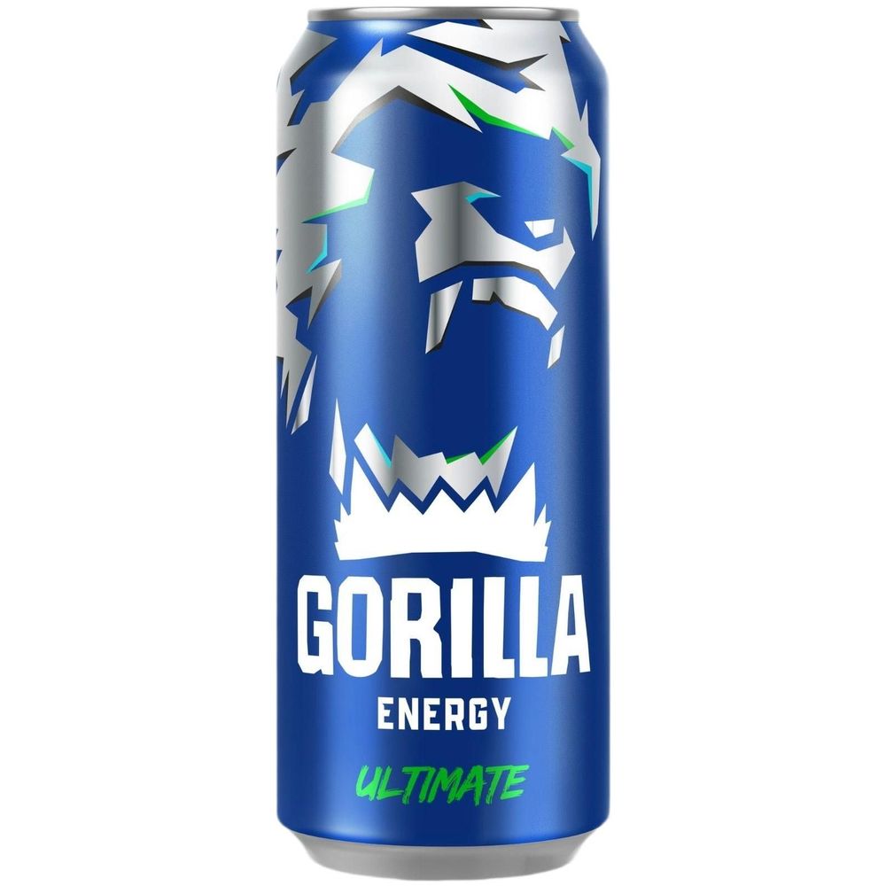 Горилла Ультимэйт напиток энергетический б/а газ.