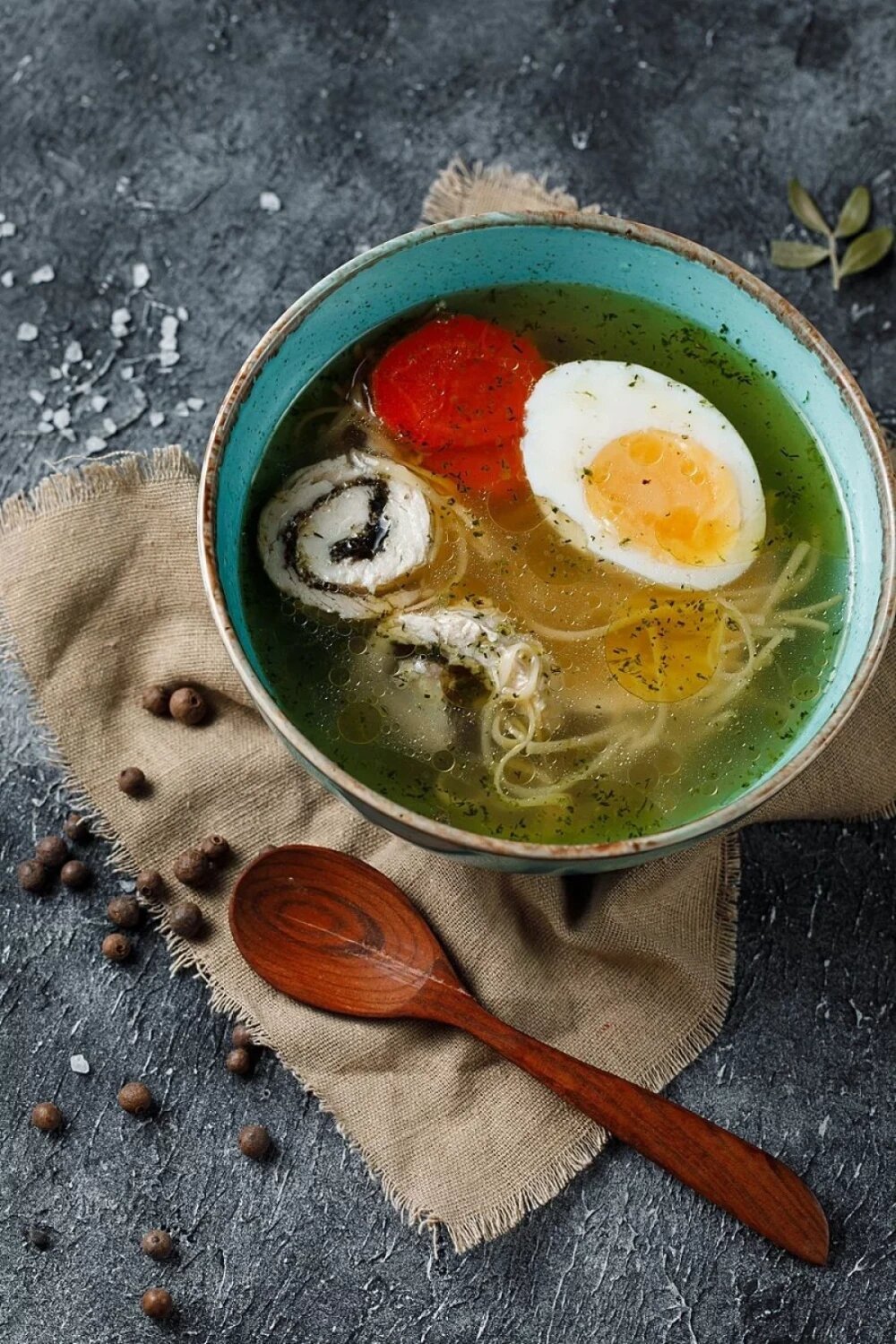 Лапша куриная