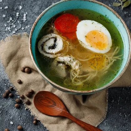 Лапша куриная