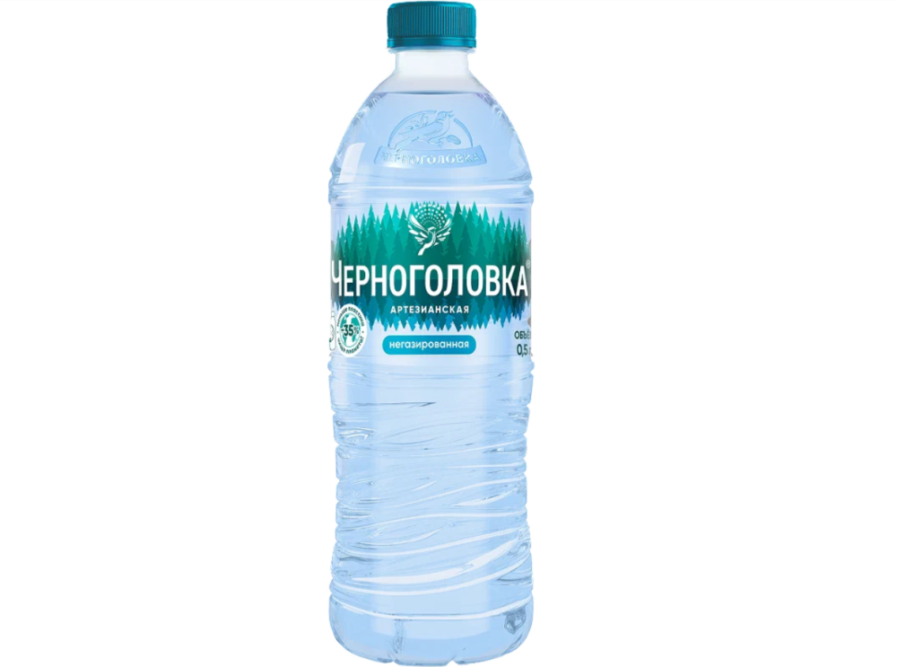 Вода негазированная Черноголовка 0,5л
