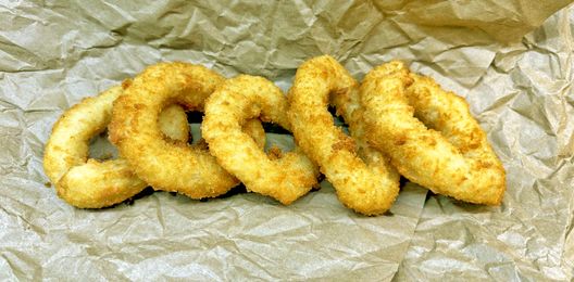 Кольца кальмаров в панировке