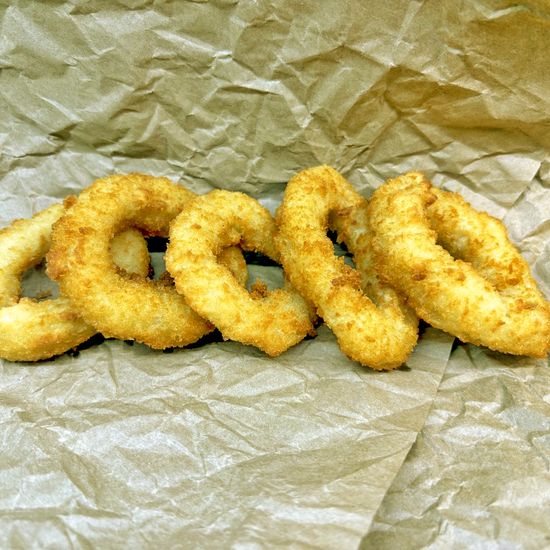 Кольца кальмаров в панировке