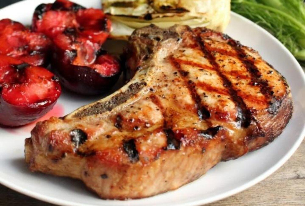 Стейк из свиной корейки