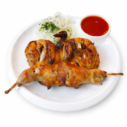 Перепёлка на мангале