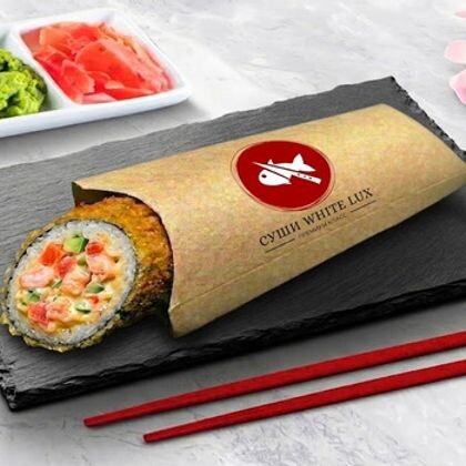 Шаверма с креветкой в темпуре