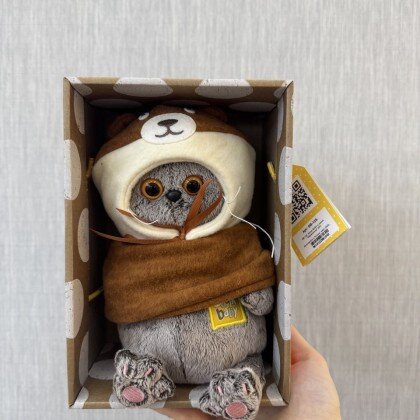 Басик BABY в шапке "Медвежонок" (B1)