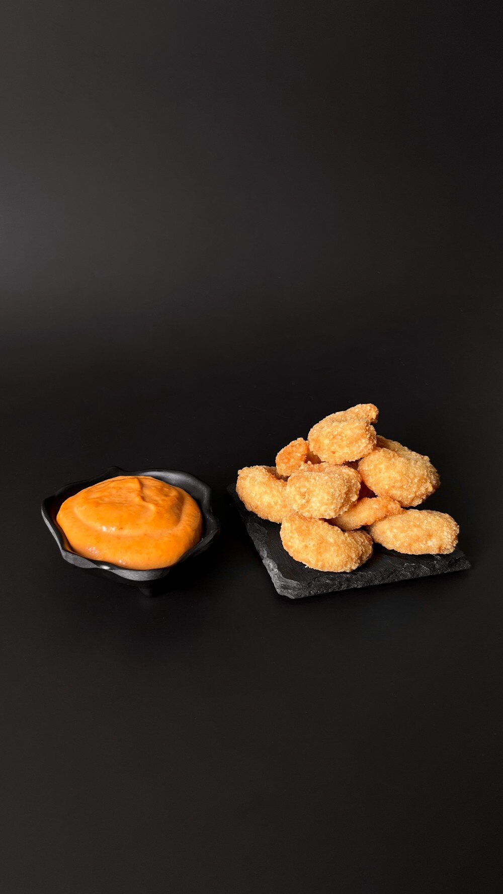 Темпура креветка фри.