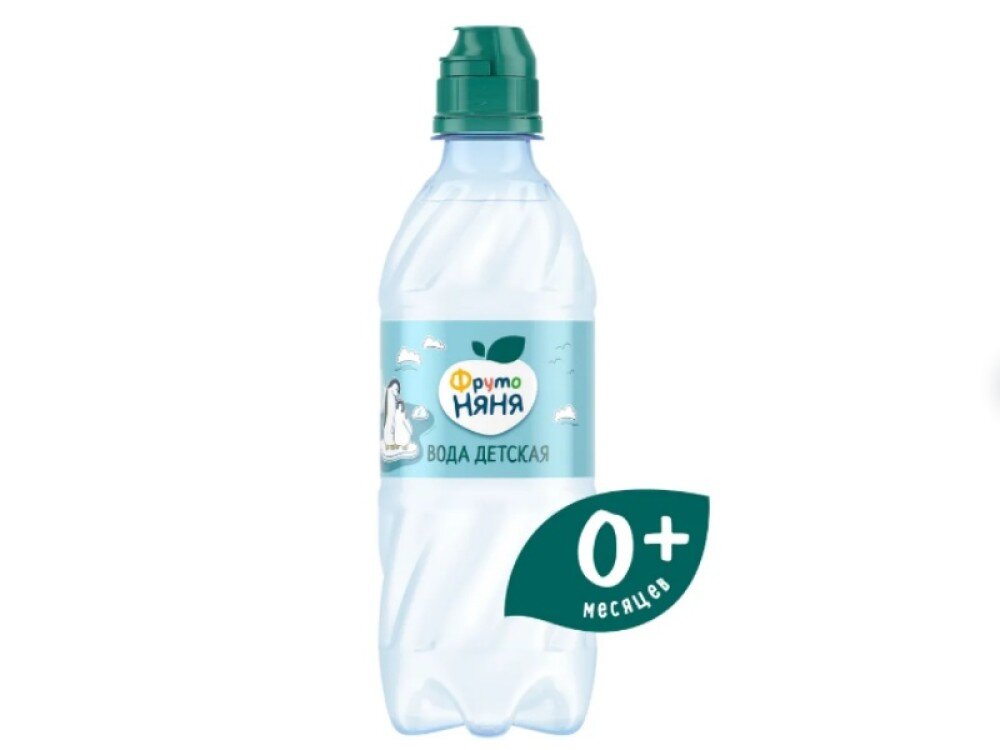 Вода негазированная Фрутоняня 0,33л