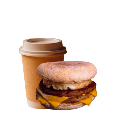 КОМБО "ОМЛЕТБУРГЕР+КОФЕ"
