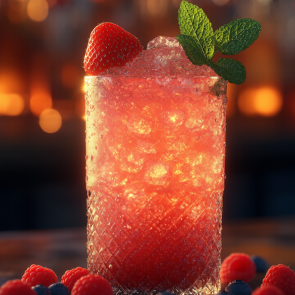 Лимонад ягодный