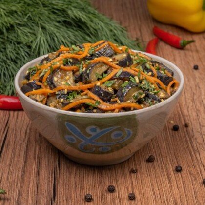 Салат из баклажанов