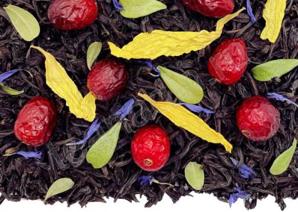 Чай брусничный 0,5