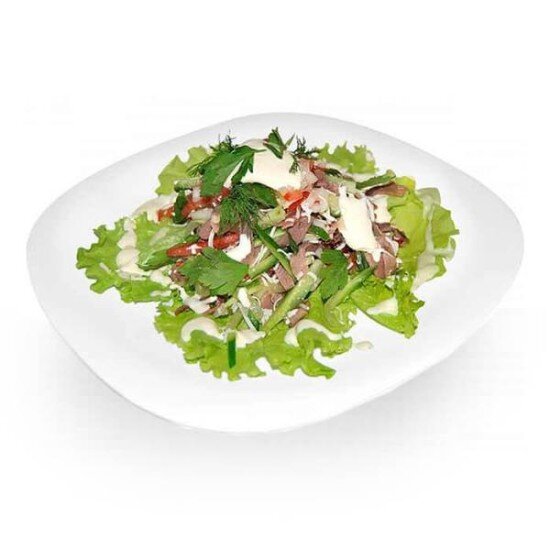 Салат с языком