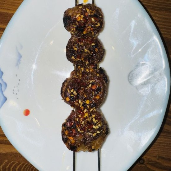 烤羊腰子1串 / Шашлык из бараньих почек