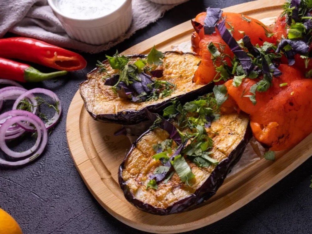 Баклажан на мангале