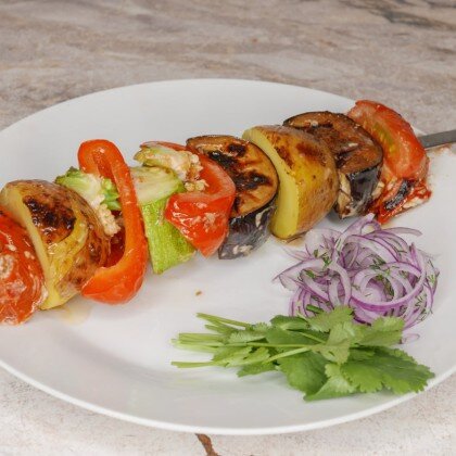 Овощи на мангале