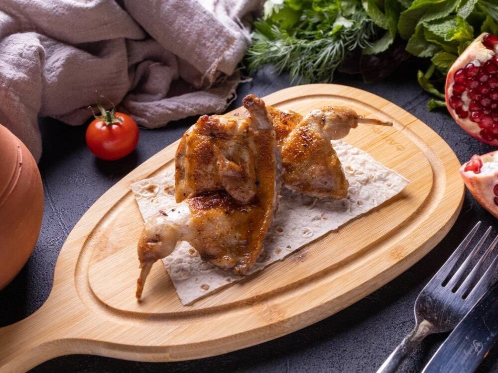 Шашлык из перепелов