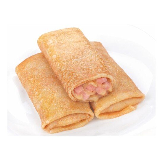 Блинчики с ветчиной и сыром