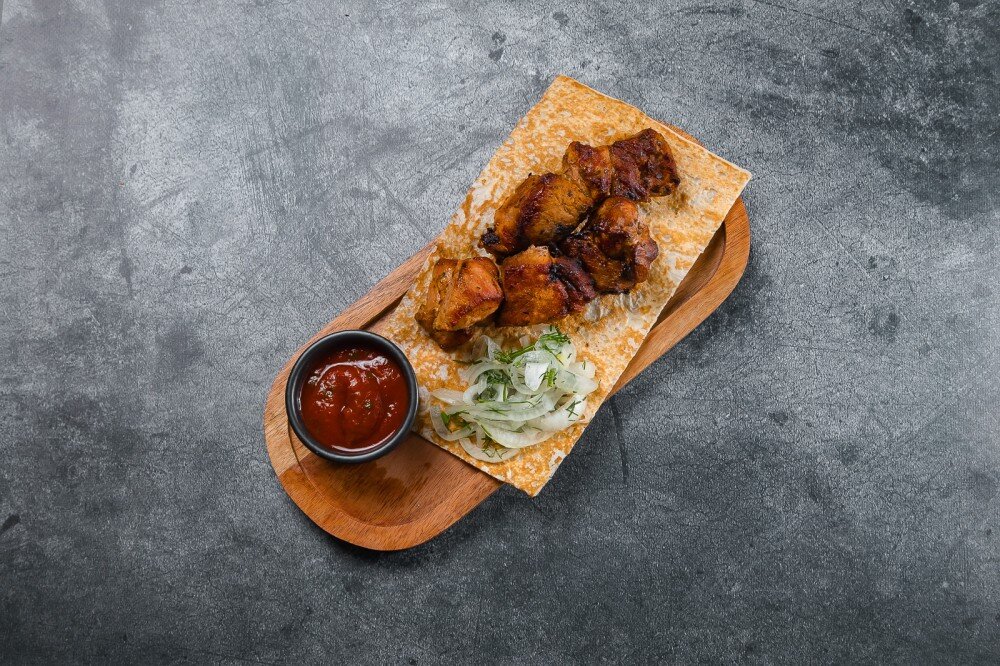 Шашлык из свиной шеи