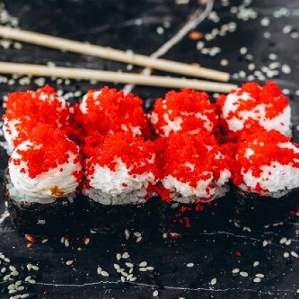 Ролл Сырная масаго