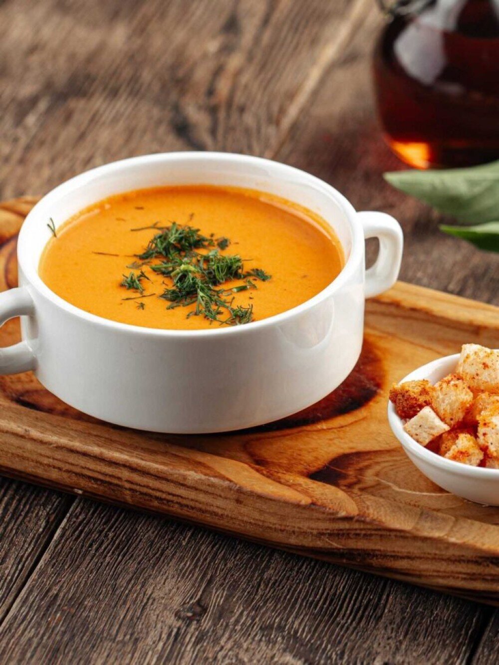 Турецкий суп-пюре из чечевицы