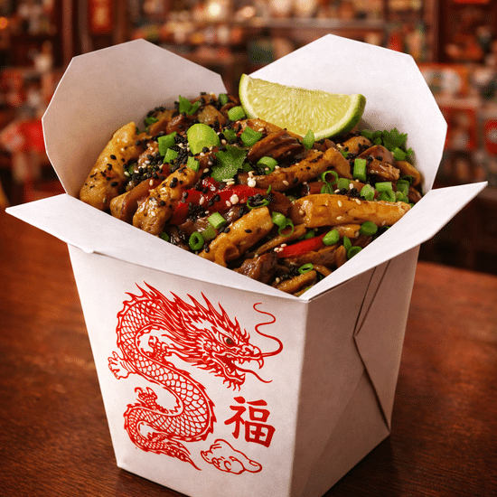 Пад-тай курочка-говядина