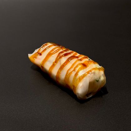 Спринг ролл с цыпленком терияки