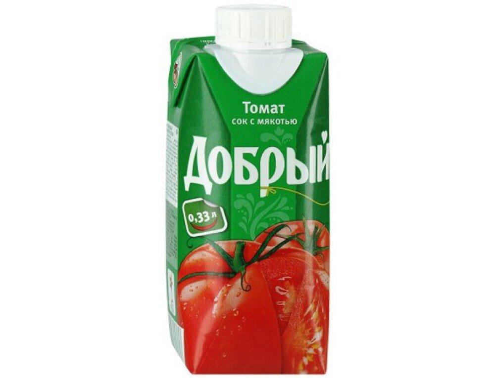 Сок "Добрый" (томат) 0,33 л.