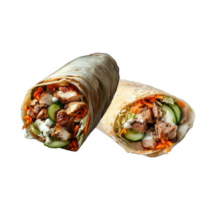 АКЦИЯ: 1+1 ШАУР C КУРИЦЕЙ НА СЫР.СОУСЕ FH