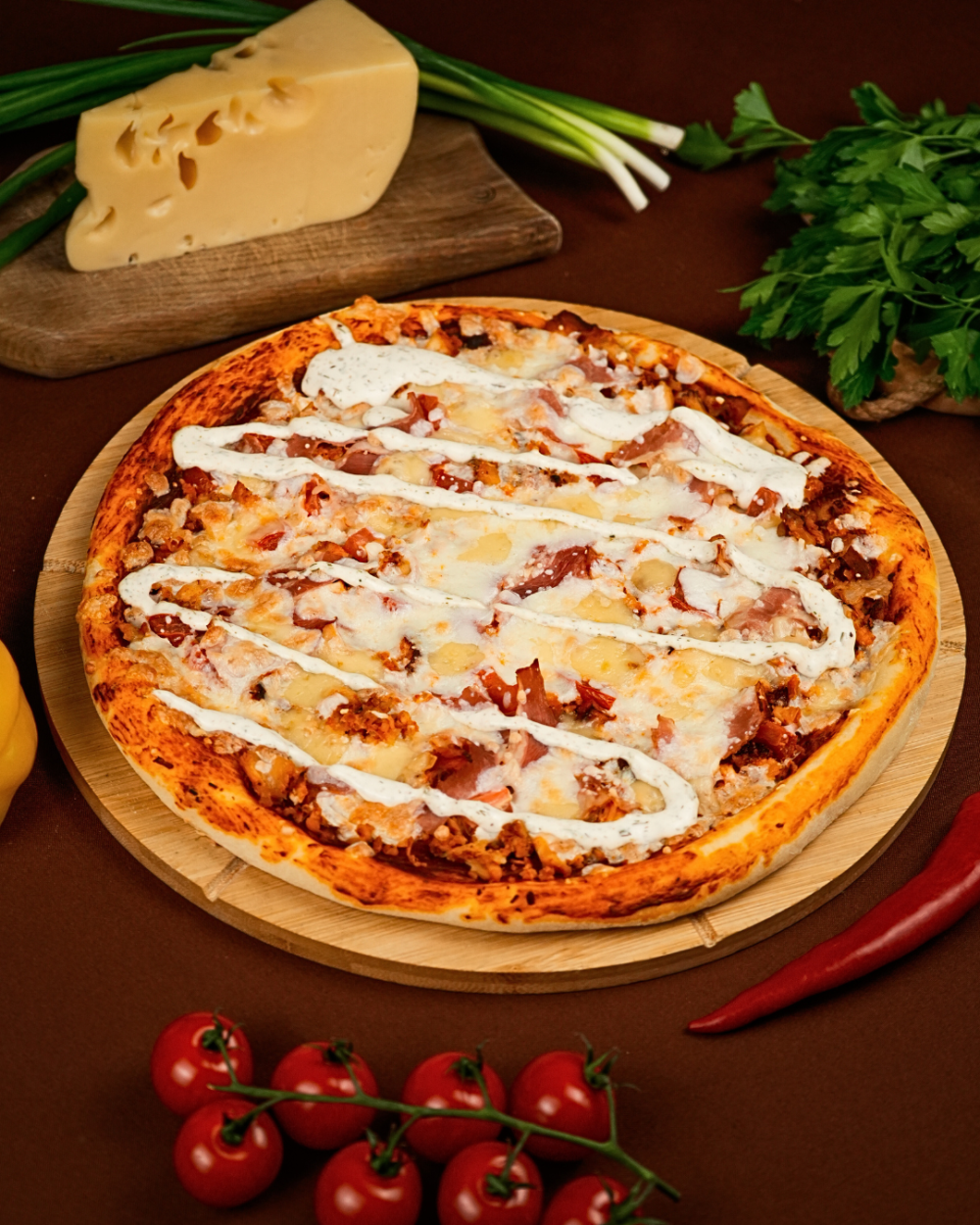 Пицца "Карбонара"