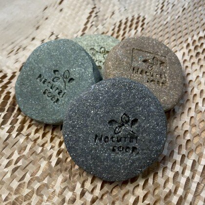 Твердый шампунь с глиной и крапивой