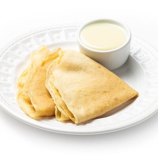 Блинчики со сгущенкой