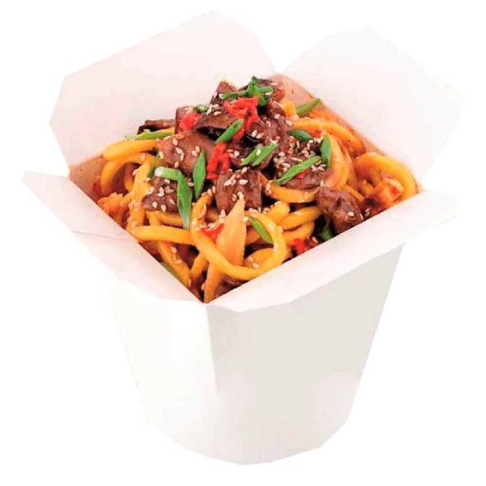 Вок Удон с говядиной в Устричном соусе