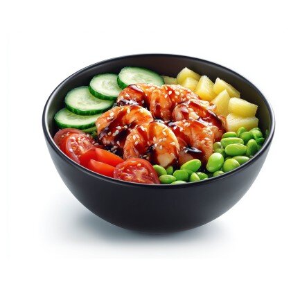 Поке с креветками