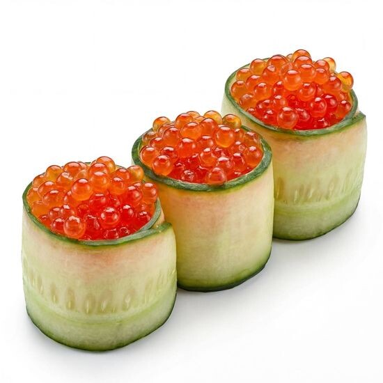 Гункан каппа с икрой 3 шт