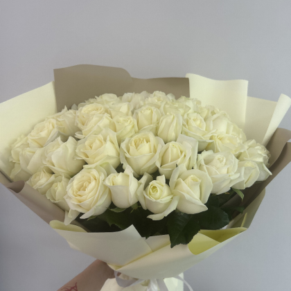 Букет из 51 Белой розы