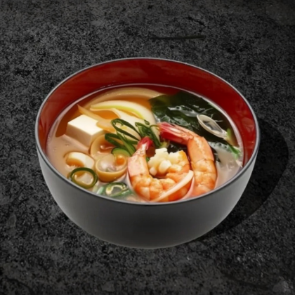 Мисо суп с морепродуктами