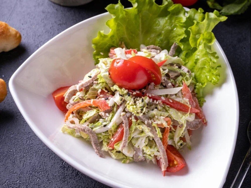 Салат «Тещин язык»