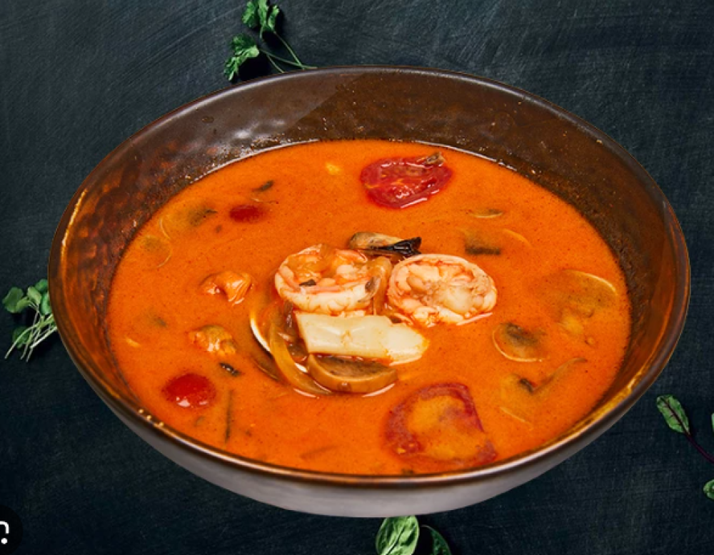 Том Ям с морепродуктами