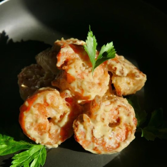 芥末虾球 / Шарики из креветок